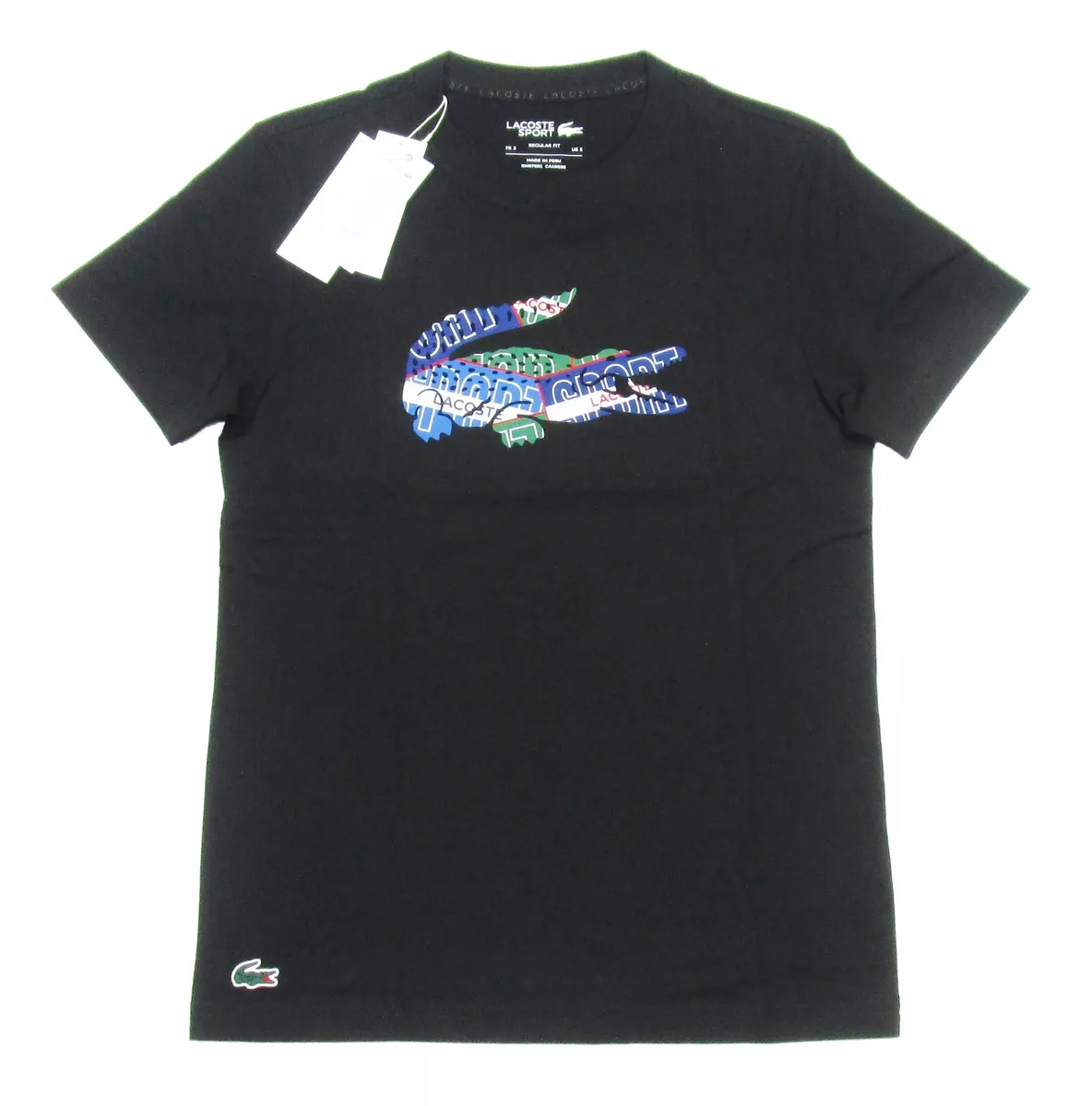 Lacoste sport crew neck t shirt cheap