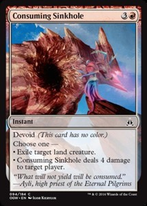 Consuming Sinkhole x4 - Oath of the Gatewatch - NM-Mint, English - Oath of the G