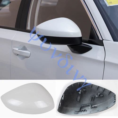 >Side Mirror Cover 2022-24 For Honda Civic White Right Without Turn Signal Hole