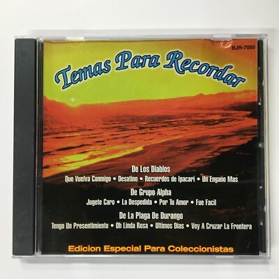 Temas Para Recordar by Los Diablos, Grupo Alpha, La Plaga De Durango (CD)