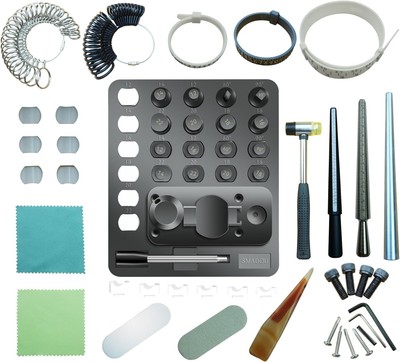 Comprehensive Ring Making Kit with High-Grade Steel Bender & Multiple Dies