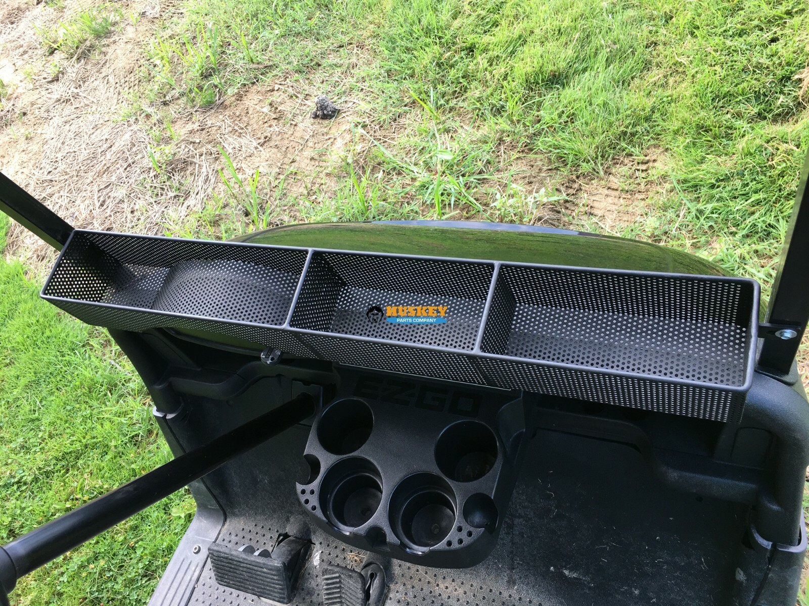 EZGO RXV Golf Cart Front Basket Dash Storage Organizer One Solid Piece Design eBay