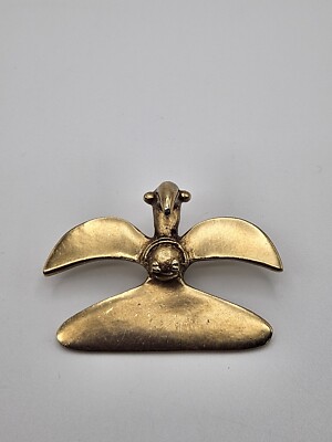 Alva Museum Replica Gold Tone Bird Pendant | eBay