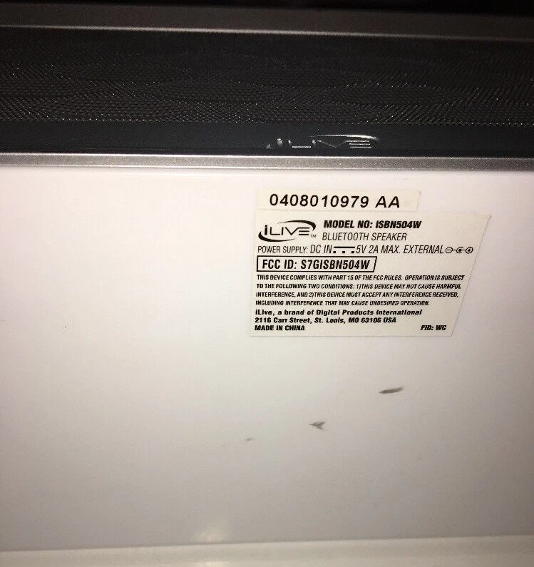 ALTAVOZ BLUETOOTH AZUL ILive isbn504w altavoz inalámbrico -Raro-SE ENVÍA N 24 HORAS Foto 2 de 3