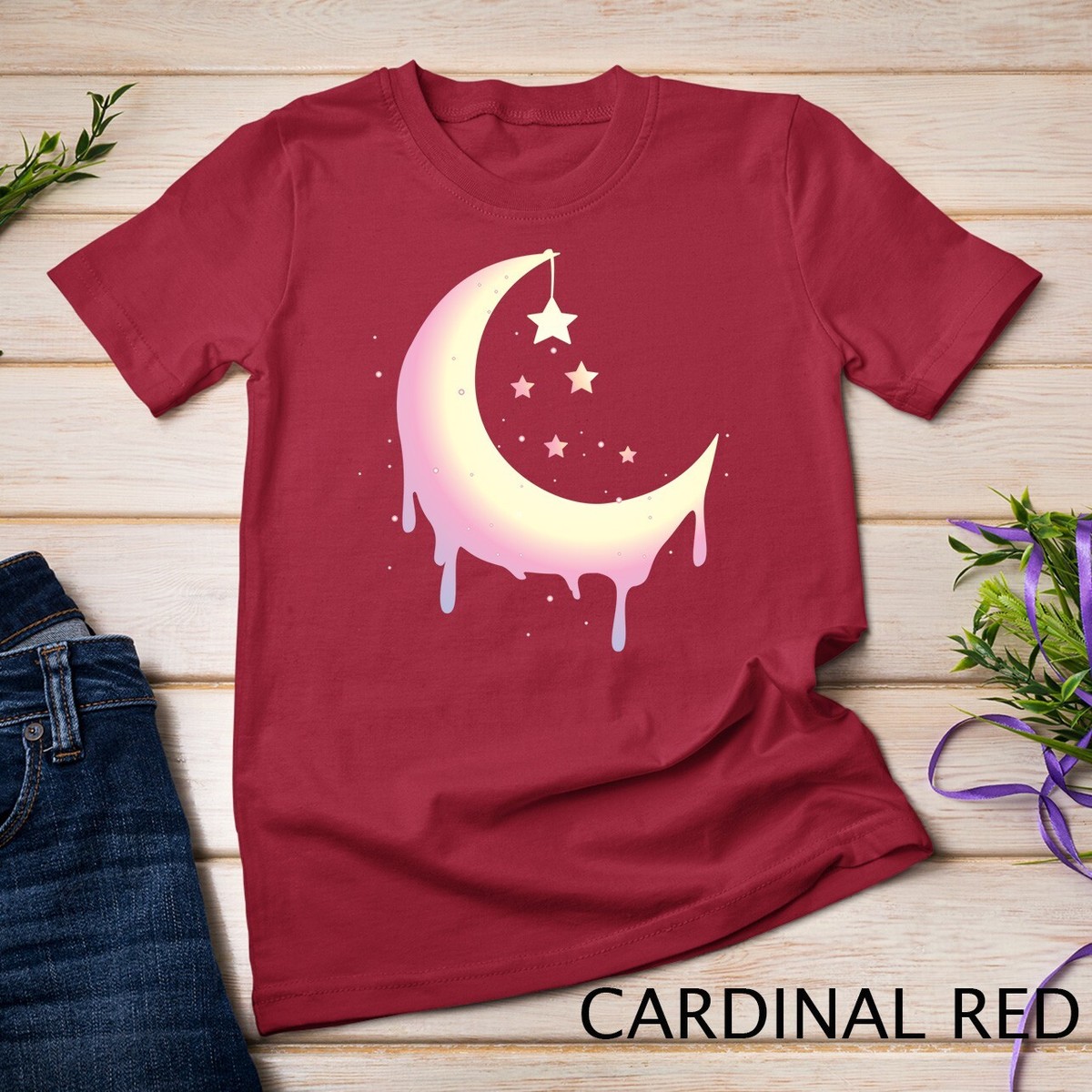 Pastel Moon Goth Vaporwave Unisex T-shirt | eBay