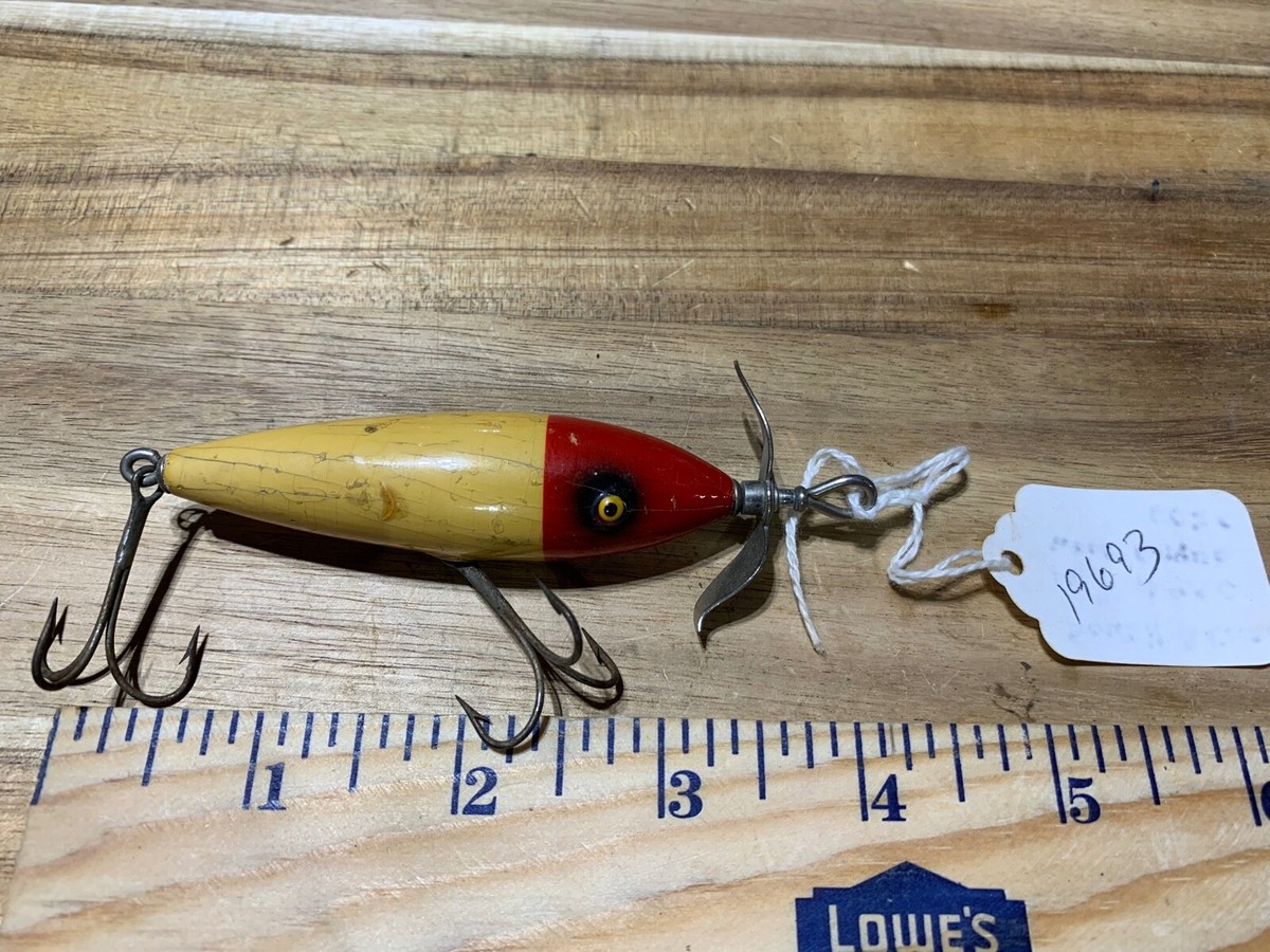 Vintage South Bend mod. 950 wood fishing lure (lot#19693) | eBay