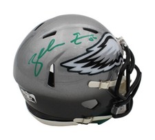 Zach Ertz Signed Philadelphia Eagles Speed Custom Fade NFL Mini Helmet