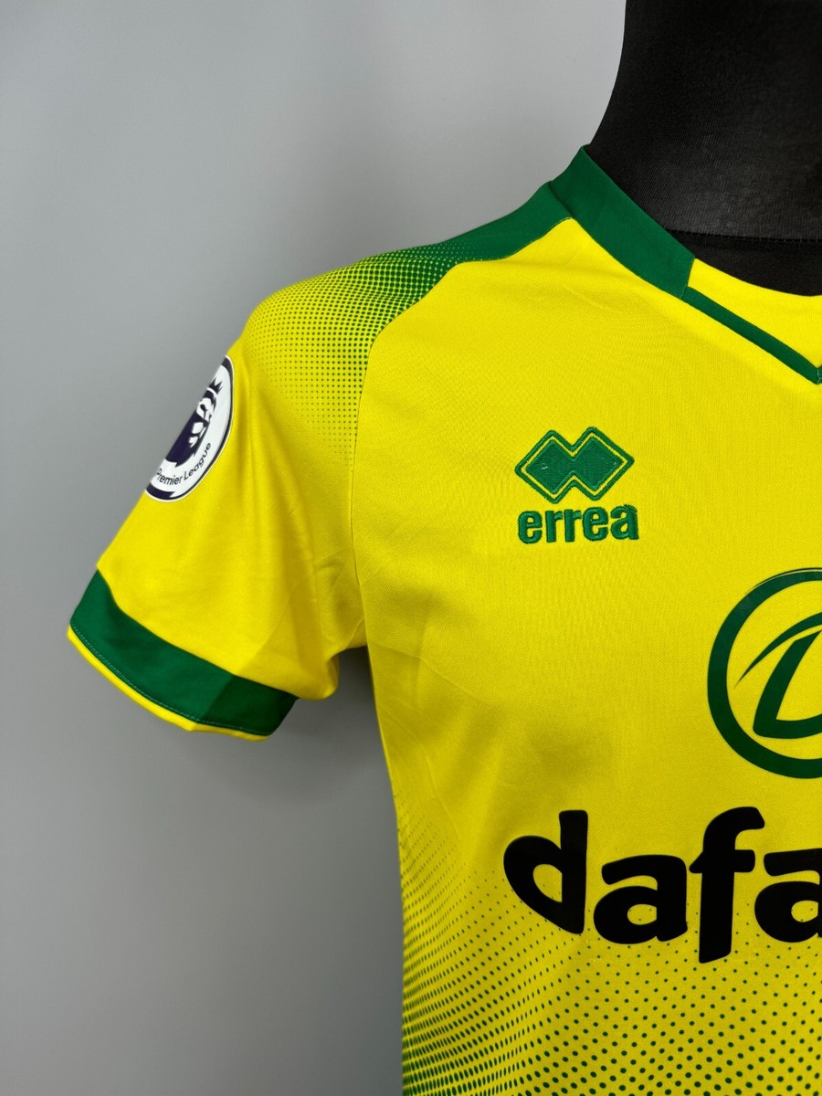 NORWICH CITY 2019 2020 PUKKI HOME SHIRT FOOTBALL SOCCER JERSEY