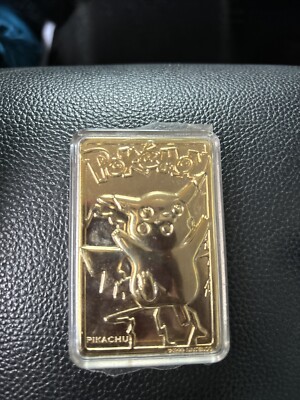 pokemon pikachu gold card value Pikachu V Pokemon Vivid Voltage #043 AGS 10 main image 1