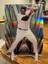 2024 Leaf Metal Baseball Prismatic Silver #/185 David Ortiz HOF🔥📈