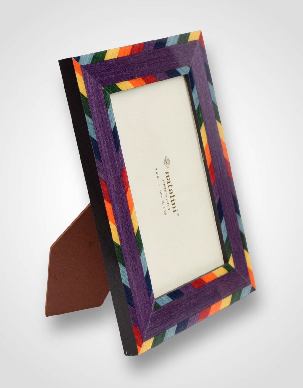 Natalini Photo Frame 4x6" Multicoloured Rainbow Made in Italy eBay