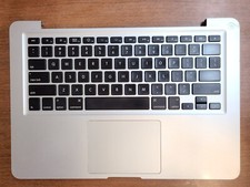 ORIGINAL MACBOOK PRO A1278 2010 13" LAPTOP TOP CASE TRACKPAD KEYBOARD 613-8419-C