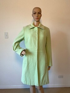light green wool coat