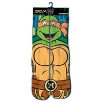 Odd Sox Men's Michelangelo Socks Multi-color Tmnt Mutant Ninja Turtles on sale Odd Sox Men's Michelangelo Socks Multi-color Tmnt Mutant Ninja Turtles on sale