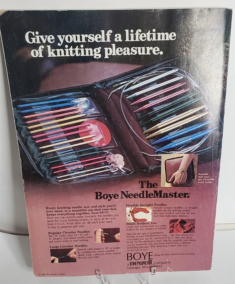 McCall's Needlework Magazines Vintage Jan/Feb 1982 & December 1994 Lot of 2 - Image 3 of 4