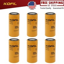 6 Pack Replacement For Cat 1r-0750 Fuel Filter Caterpillar 1r-0750