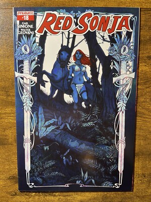 RED SONJA 18 GORGEOUS JENNY FRISON COVER DYNAMITE ENTERTAINMENT 2018