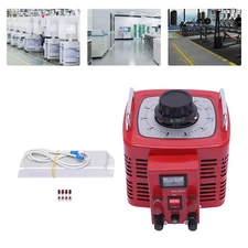110V Transformer Variac Variable AC Voltage Regulator Metered 3000W 30Amp