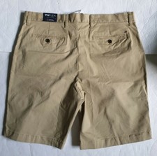 Tommy Hilfiger Men's Classic Fit Twill Shorts Brown NAVY Size 40 9 in inseam