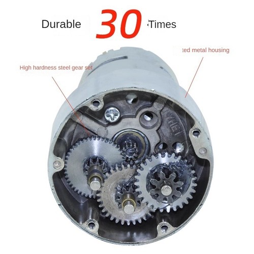 XD-60GA775 DC Getriebemotor 12V/24V High Torque Adjustable Speed Motor 35W - Bild 12 von 19