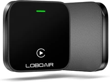 LOBOAIR PL8 Wireless CarPlay Adapter for Factory Wired 2024 NEW IOS 10+ Black