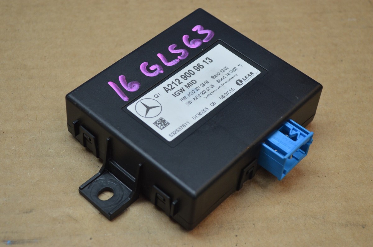 2016 W166 MERCEDES GLE63 AMG IGW GATEWAY CONTROL MODULE UNIT 