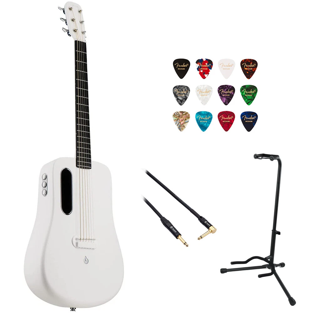 Guitare en Fiber de carbone 36 pouces, 6 cordes, avec étui rigide, offre  spéciale pour chat privé LAVA ME 2 Freeboost - AliExpress