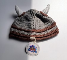   VIKING HELMET  COTTON  KIDS LARP ROBE  HANDMADE  NARIAS WITCHES CAULDRON