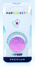 Authentic PopSockets Iridescent Gold Pink Snake Swap PopSocket Pop Socket Grip