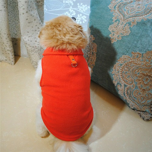 Pet Dog Puppy Winter Warm Fleece Jumper Vest Coat/Jacket Apparel Clothes Outdo И - Picture 35 of 123