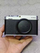 Fujifilm X-E4 26.1MP Digital Camera Silver -95 new