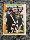 Waymond Bryant Signed CHICAGO BEARS Card   1978 Topps
