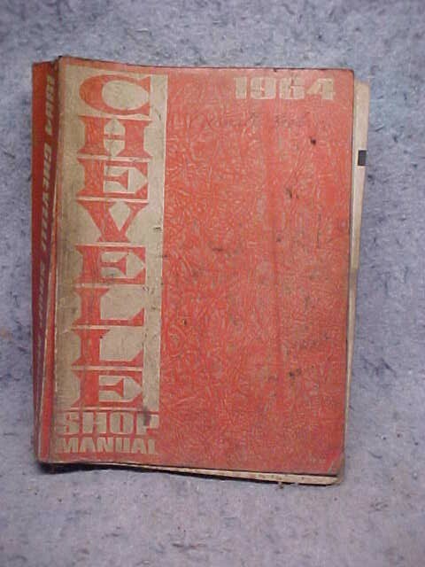 1964 CHEVROLET CHEVELLE SHOP MANUAL