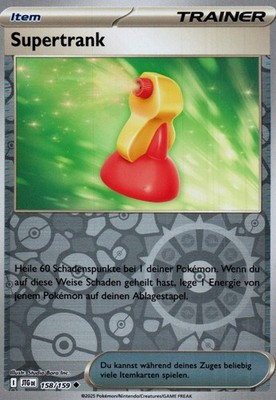 Pokémon Supertrank Journey Together #158  