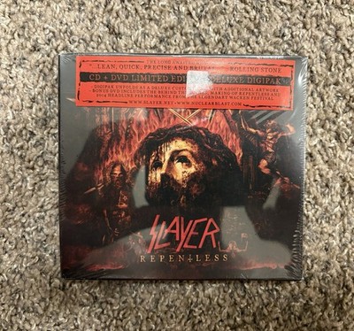 Repentless by Slayer (CD, 2015)New with hype sticker in shrink