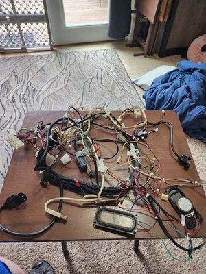 Merit Megatouch Aurora Wiring Harness Cabels Speakers USB Used Untested 