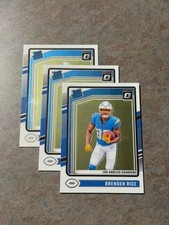 Brenden Rice Rated Rookie 2024 Donruss Optic Football #213 Chargers
