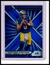 2021 Panini XR #55 Matthew Stafford Blue #/199
