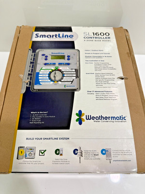Weathermatic SmartLine SL1600 4-Station Irrigation Controller New Open Box Water