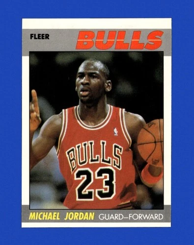 1987-88 Fleer Set-Break # 59 Michael Jordan EX-EXMINT \*GMCARDS\*