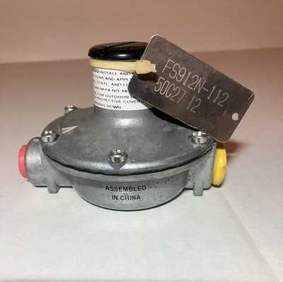 Fisher Controls Regulator Type 912N-112 Max Inlet 250 Psi 