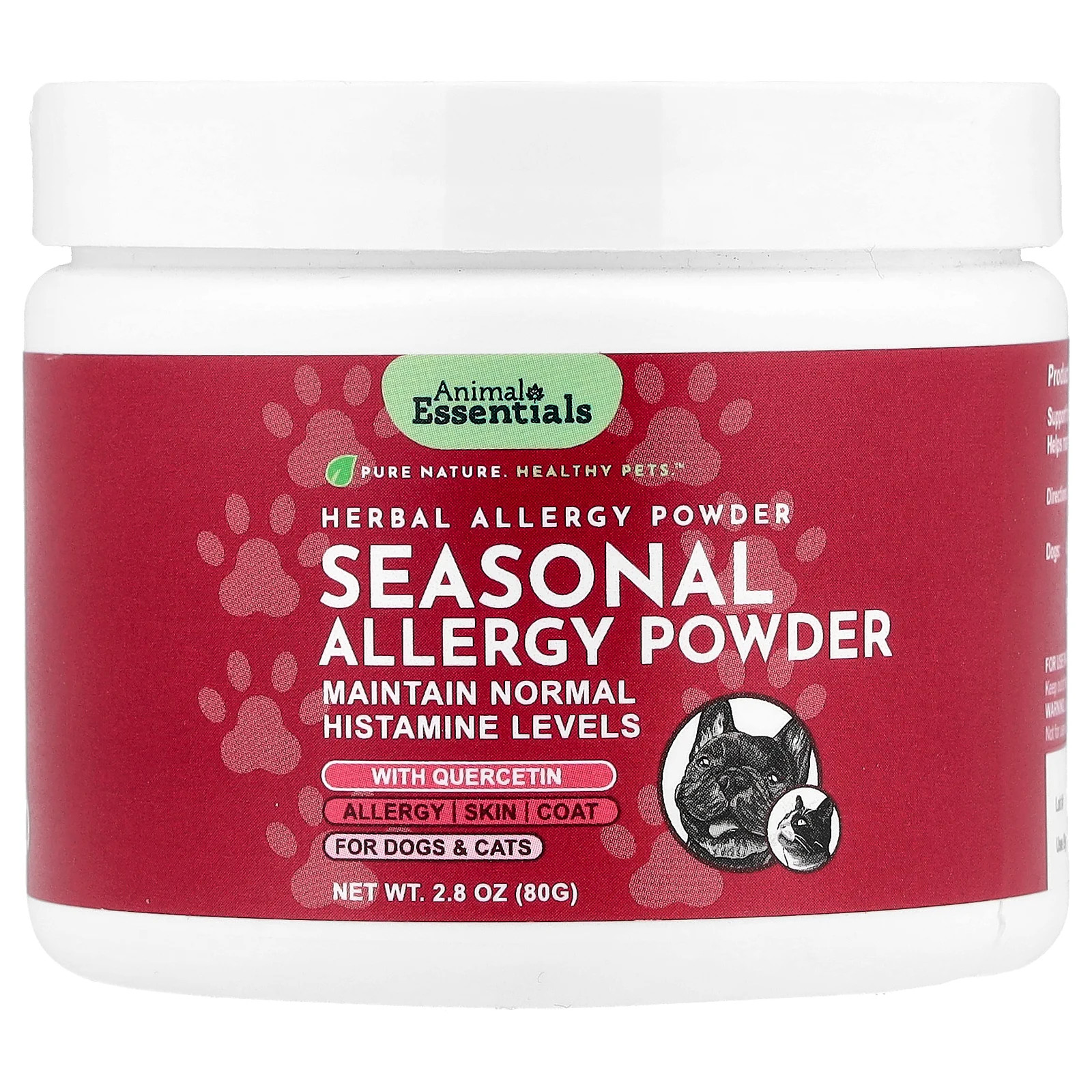 Seasonal Allergy Powder, For Dogs & Cats, 2.8 oz (80 g)
