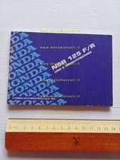 Honda NSR 125 F - NSR 125 R 1993 manuale uso manutenzione ITALIANO
