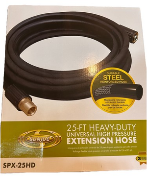 #ad Sun Joe SPX 25HD 25 ft Heavy Duty Pressure Washer Hose w FREE Brass Connector $40.00