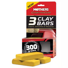 California Gold Auto Detailing Clay Bar 100 g 3 Pack for Paint Polish