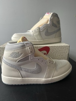 Nike Air Jordan 1 Retro High 'Sail Pale Ivory' IH4363-100 Men's Size 12.5 Shoes