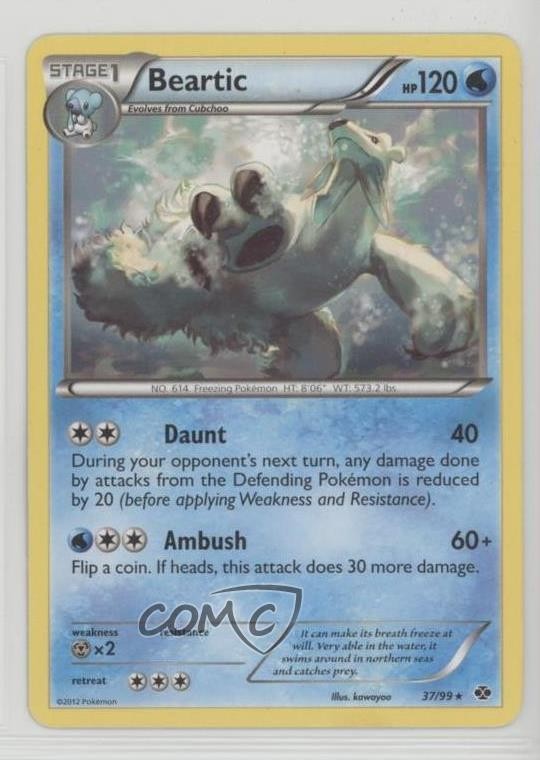 Beartic Pokémon Black & White Next Destinies #37