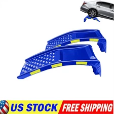 2 Pack Heavy Duty Car Ramps 8000LBS Automotive Service Ramps Vehicle Repair Ramp