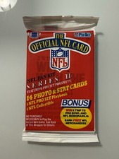 1989 Pro Set Football Wax Pack