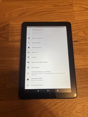 Fire HD 8 Tablet 12. Generation 32GB Schwarz Top Zustand